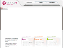Tablet Screenshot of emyl-design.com